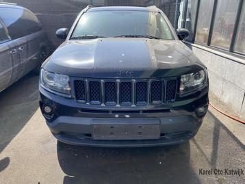 Complete voorkant Jeep Compass zwart 2014 beschikbaar voor biedingen