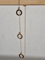 Halsketting 18k 750 goud, Handtassen en Accessoires, Kettingen, Ophalen of Verzenden, Geel, Goud