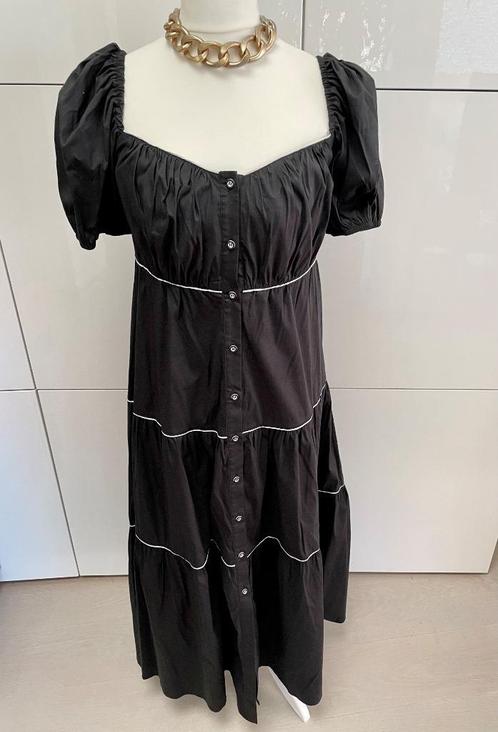Zwart kleedje Access - maat large, Kleding | Dames, Jurken, Zo goed als nieuw, Maat 42/44 (L), Zwart, Onder de knie, Verzenden