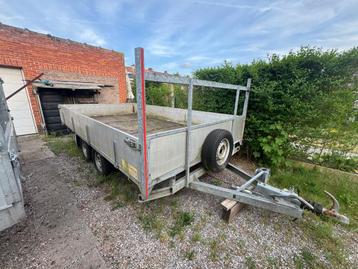 Aanhangwagen 4mx2,20m, Auto diversen, Aanhangers en Bagagewagens, Ophalen of Verzenden