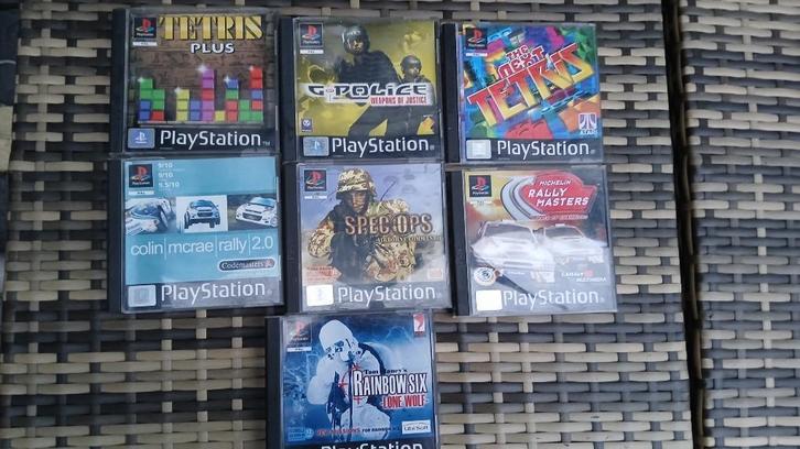 PlayStation 1-spellen + console ps1, Games en Spelcomputers, Games | Sony PlayStation 1, Gebruikt, 2 spelers, Vanaf 12 jaar, Ophalen of Verzenden