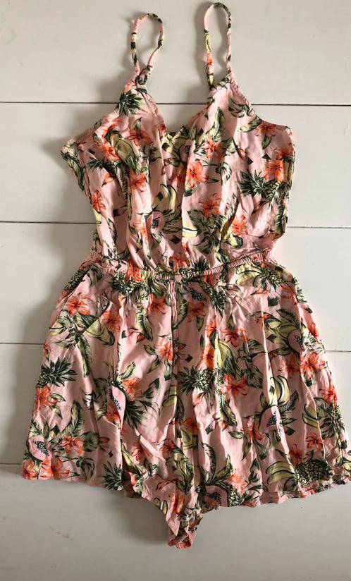 gebloemde playsuit 34 XS H&M Divided, Kleding | Dames, Jumpsuits, Maat 34 (XS) of kleiner, Ophalen of Verzenden