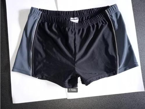 Zwart-grijze zwembroek/short voor heren - SHAMP - L 52/54, Kleding | Heren, Badmode en Zwemkleding, Zwemshort, Maat 52/54 (L)