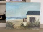 Schilderij Huisje aan Zee, Ophalen, Minder dan 50 cm, Oorspronkelijke maker, Nieuw