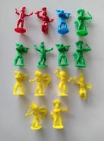 Vintage 15 harde plastic éénkleurige Indianenfiguren, Verzamelen, Poppetjes en Figuurtjes, Ophalen of Verzenden, Gebruikt