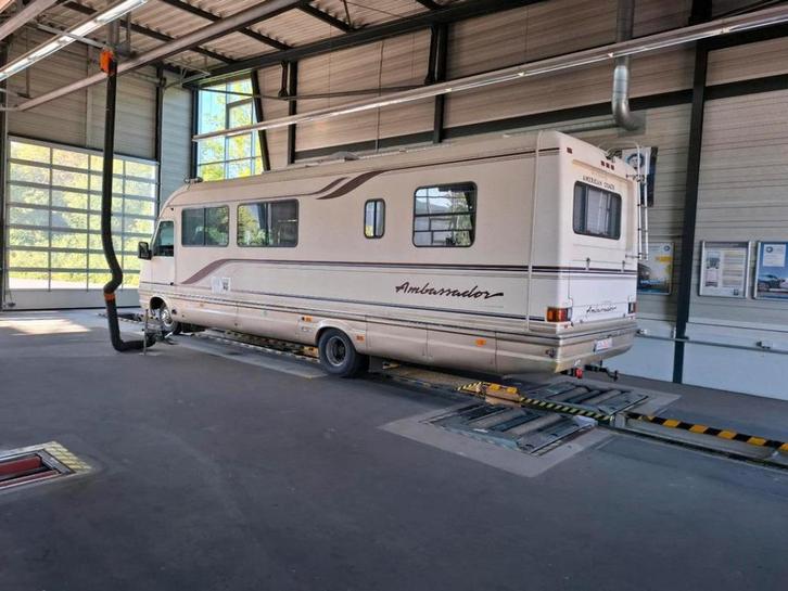 US Camper Thor Ambassador Ford, Caravans en Kamperen, Mobilhomes, Particulier, Ford, Ford, LPG, Automaat, Airconditioning, Bad