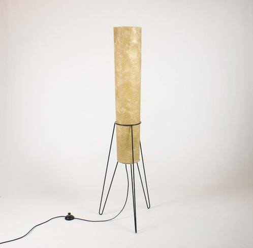 vintage raket vloerlamp - hairpin floor lamp, Antiek en Kunst, Antiek | Verlichting, Ophalen