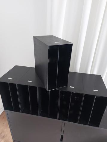 Vinyl LP opbergbox / display / platenrek / platenbox (6x) beschikbaar voor biedingen