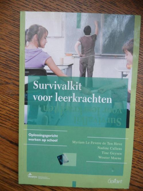 survivalkit voor leerkrachten, Livres, Livres d'étude & Cours, Enlèvement ou Envoi