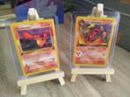 Pokémon charmander & dark charmeleon set - first edition, Ophalen of Verzenden, Zo goed als nieuw, Losse kaart
