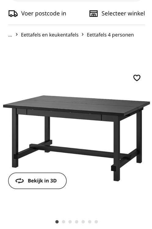 Nordviken tafel Ikea, Maison & Meubles, Tables | Tables à manger, Utilisé, 50 à 100 cm, 200 cm ou plus, Cinq personnes ou plus