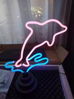 neonlamp dolfijn goede staat in doos, Huis en Inrichting, Ophalen of Verzenden, Gebruikt, Retro, Overige typen