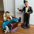 Figurines Laurel & Hardy de Peter Mook, Enlèvement, Comme neuf, Humain