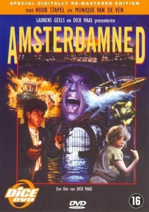 Amsterdamned met Huub Stapel, Monique van de Ven., CD & DVD, DVD | Thrillers & Policiers, Comme neuf, Thriller d'action, À partir de 16 ans