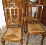 4 antieke stoelen Louis XV, Antiek en Kunst, Ophalen