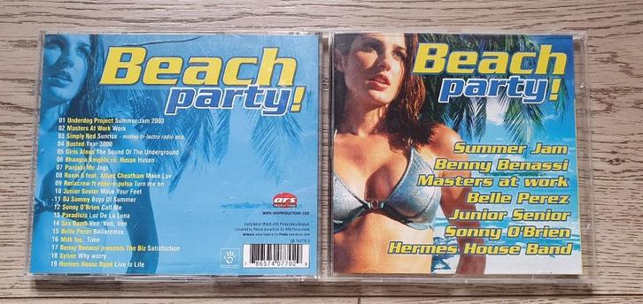Beach Party!, Cd's en Dvd's, Cd's | Dance en House, Gebruikt, Overige genres, Ophalen of Verzenden