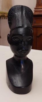 Tête mangbetu H 19 cm, Antiquités & Art, Enlèvement ou Envoi