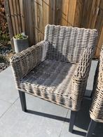 Set van 4 Rotan Tuinstoelen, Tuin en Terras, Ophalen, Gebruikt, Rotan