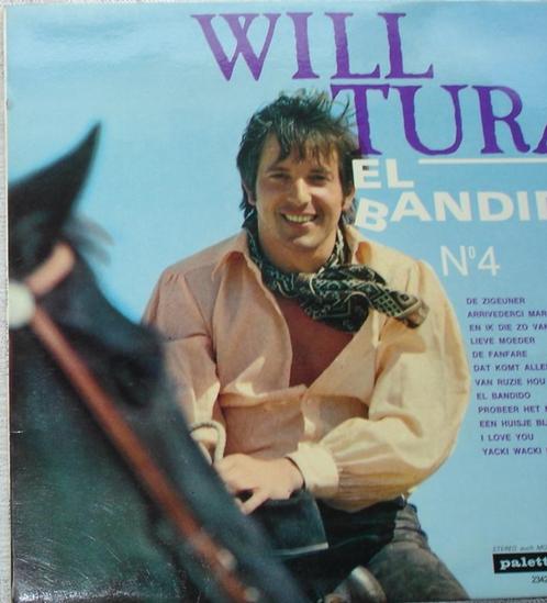 Will Tura lot van 9 LP's, Cd's en Dvd's, Vinyl | Nederlandstalig, Gebruikt, Overige genres, Ophalen of Verzenden