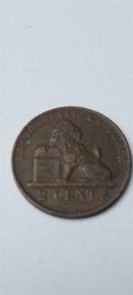 Léopold L 2 cents lion cents inscription française 1863, Enlèvement ou Envoi
