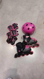 Een paar kinderschaatsen + accessoires voor kniebescherming, Sport en Fitness, Skeelers, Ophalen, Bescherming