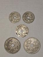 Set van 5 zeer fraaie belgische munten, Postzegels en Munten, Setje, Verzenden