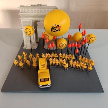Tour de France 100 jarig jubileum diorama 1903 - 2003. beschikbaar voor biedingen