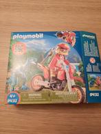 Motocrosser met dino - Playmobil 9431, Ophalen of Verzenden, Zo goed als nieuw