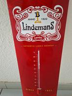 Lindemans thermometer geëmailleerde plaat, Verzamelen, Ophalen of Verzenden, Zo goed als nieuw