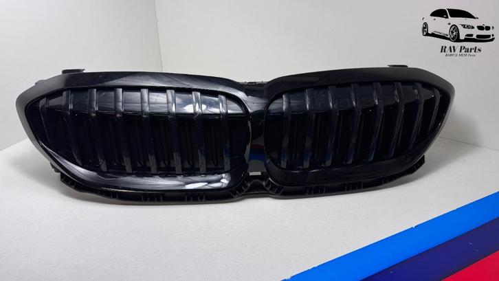 BMW 3 G20 G21 Luchtgeleider Met Shadownline Gril 5A22C60, Auto-onderdelen, Carrosserie, Bumper, BMW, Voor, Gebruikt, Ophalen of Verzenden