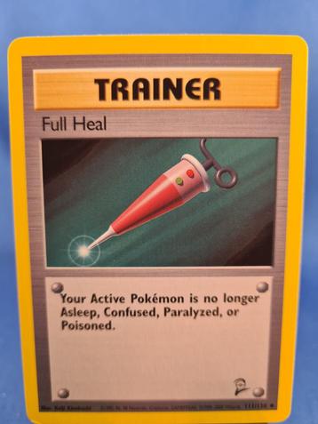 Full Heal 111/130 - Base Set 2 beschikbaar voor biedingen
