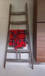 Vintage houten ladder, Ophalen, Zo goed als nieuw, Ladder