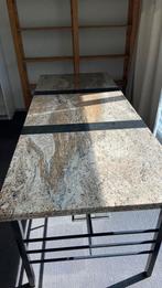 Tafel in marmer, Ophalen, Gebruikt, 200 cm of meer, 50 tot 100 cm