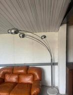 Vintage booglamp met marmeren voet, Huis en Inrichting, Lampen | Vloerlampen, Ophalen of Verzenden, Zo goed als nieuw