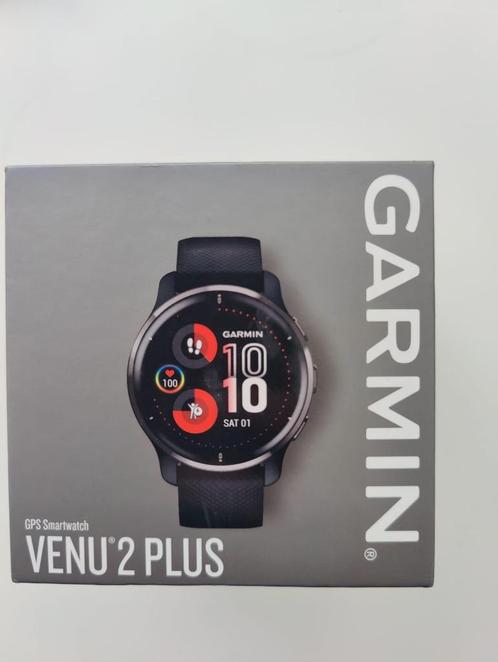 Garmin Venu 2 Plus, Handtassen en Accessoires, Smartwatches, Zo goed als nieuw, Zwart, Ophalen