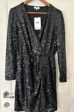 Nieuw jurk kleed zwart  40 large paillet, Kleding | Dames, Ophalen of Verzenden, Nieuw, Zwart