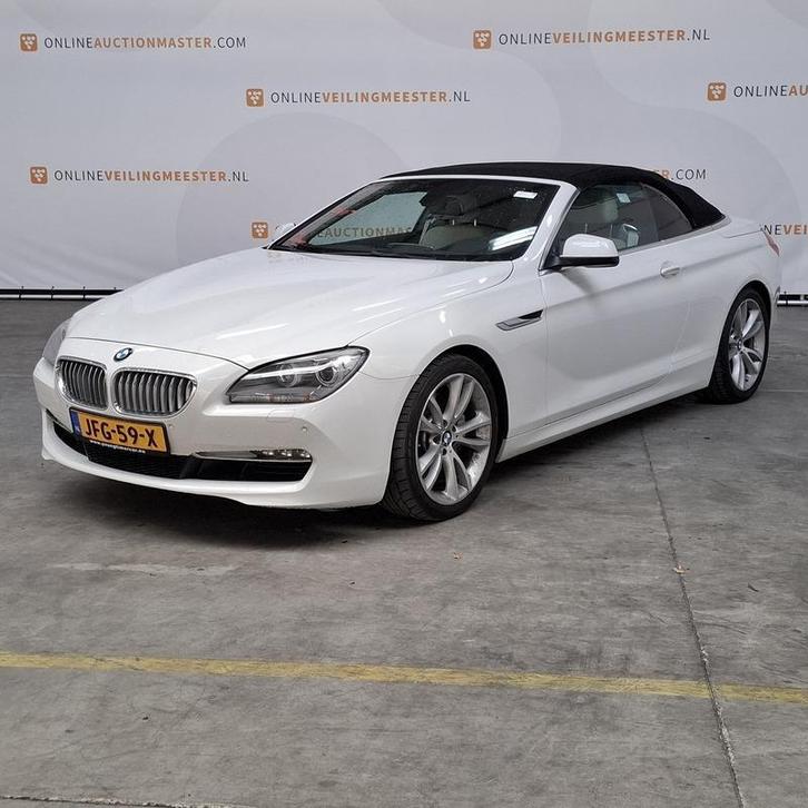 Personenauto, BMW, 6-serie Cabrio, 650i High Executive, 2012, Auto's, BMW, Bedrijf, 6 Reeks, ABS, Airbags, Airconditioning, Alarm