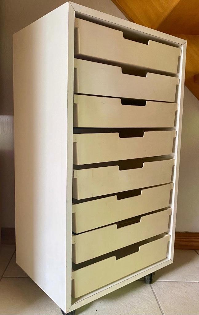 Ladekastje Meurop Space Age 1970, Huis en Inrichting, Kasten | Ladekasten, Gebruikt, Minder dan 100 cm, Minder dan 50 cm, 25 tot 50 cm