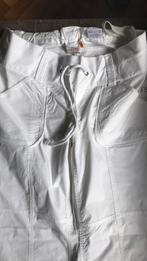 Pantalon blanc L ajustable en 3/4, Comme neuf