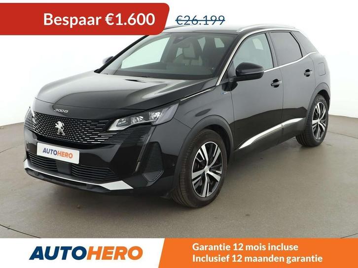 Peugeot 3008 1.6 Hybrid 4 300 GT (bj 2021, automaat), Auto's, Peugeot, Te koop, 4x4, ABS, Adaptive Cruise Control, Airbags, Airconditioning