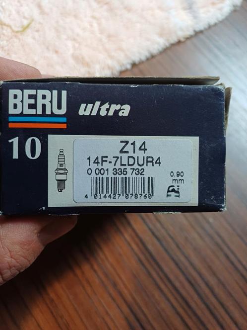 BERU boîte de 10 bougies Z14, Autos : Pièces & Accessoires, Électronique & Câbles, BMW, Citroën, Honda, Opel, Dacia, Neuf, Enlèvement ou Envoi