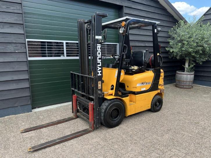 Hyundai HLF18-5 gasheftruck 1800kg (bj 2001), Zakelijke goederen, Machines en Bouw | Tuin, Park en Bosbouw, Ophalen