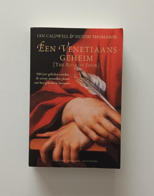 Een Venetiaans geheim (Ian Caldwell & Dustin Thomason), Livres, Thrillers, Utilisé, Enlèvement ou Envoi