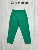 Groene broek Zara medium, Kleding | Dames, Broeken en Pantalons, Maat 38/40 (M), Zara, Ophalen of Verzenden, Gedragen