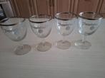 4 Westmalle bierglazen, Verzamelen, Ophalen, Gebruikt, Bierglas