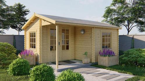 Tuinhuis-Blokhut Johan: 500x410cm, Hobby en Vrije tijd, Overige Hobby en Vrije tijd, Nieuw, Verzenden
