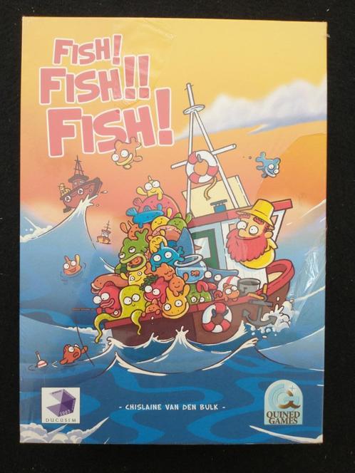 Fish Fish Fish - Quined, Hobby & Loisirs créatifs, Jeux de société | Jeux de plateau, Neuf, 1 ou 2 joueurs, Trois ou quatre joueurs