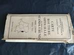 Carte routière Ruanda Urundi colonie Belgique Congo, Boeken, Gelezen, Verzenden, Overige typen, 1800 tot 2000