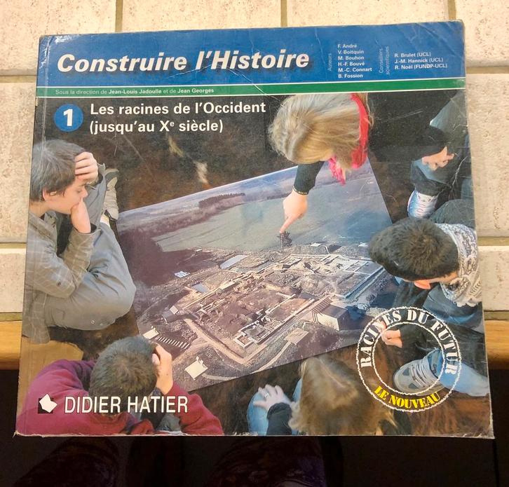 Construire l’histoire 1 - Didier Hatier, Boeken, Schoolboeken, Gelezen, Geschiedenis
