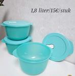 Tupperware crystalwave kommen 1,8 liter, Huis en Inrichting, Keuken | Tupperware, Ophalen of Verzenden, Nieuw